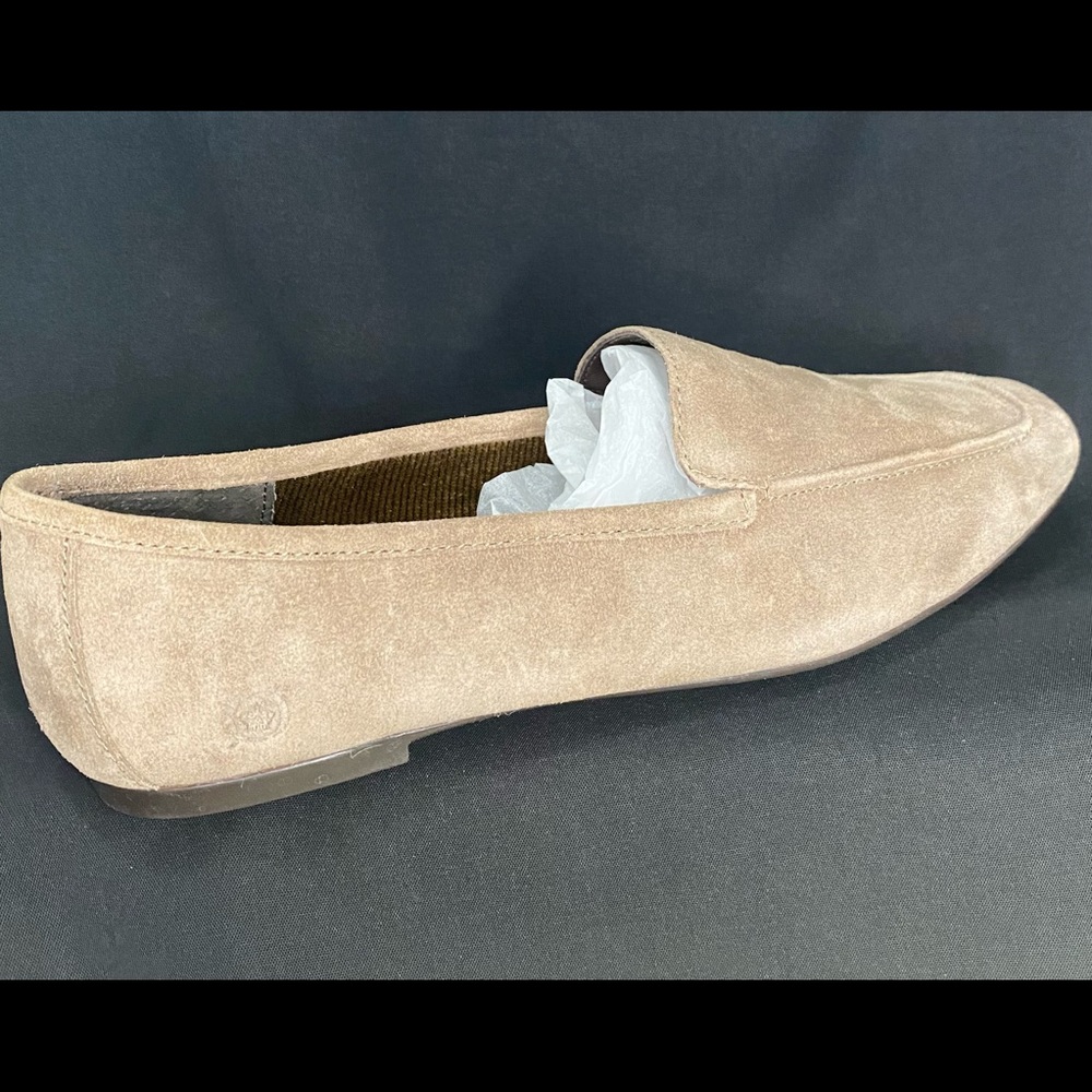 BORN PETIL TAUPE SUEDE FLATS! Brand New still in box!